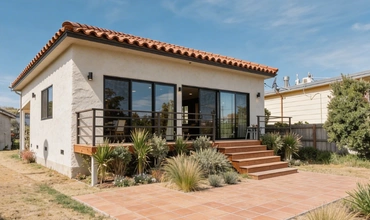 Detached ADU construction project built in Los Angeles backyard property